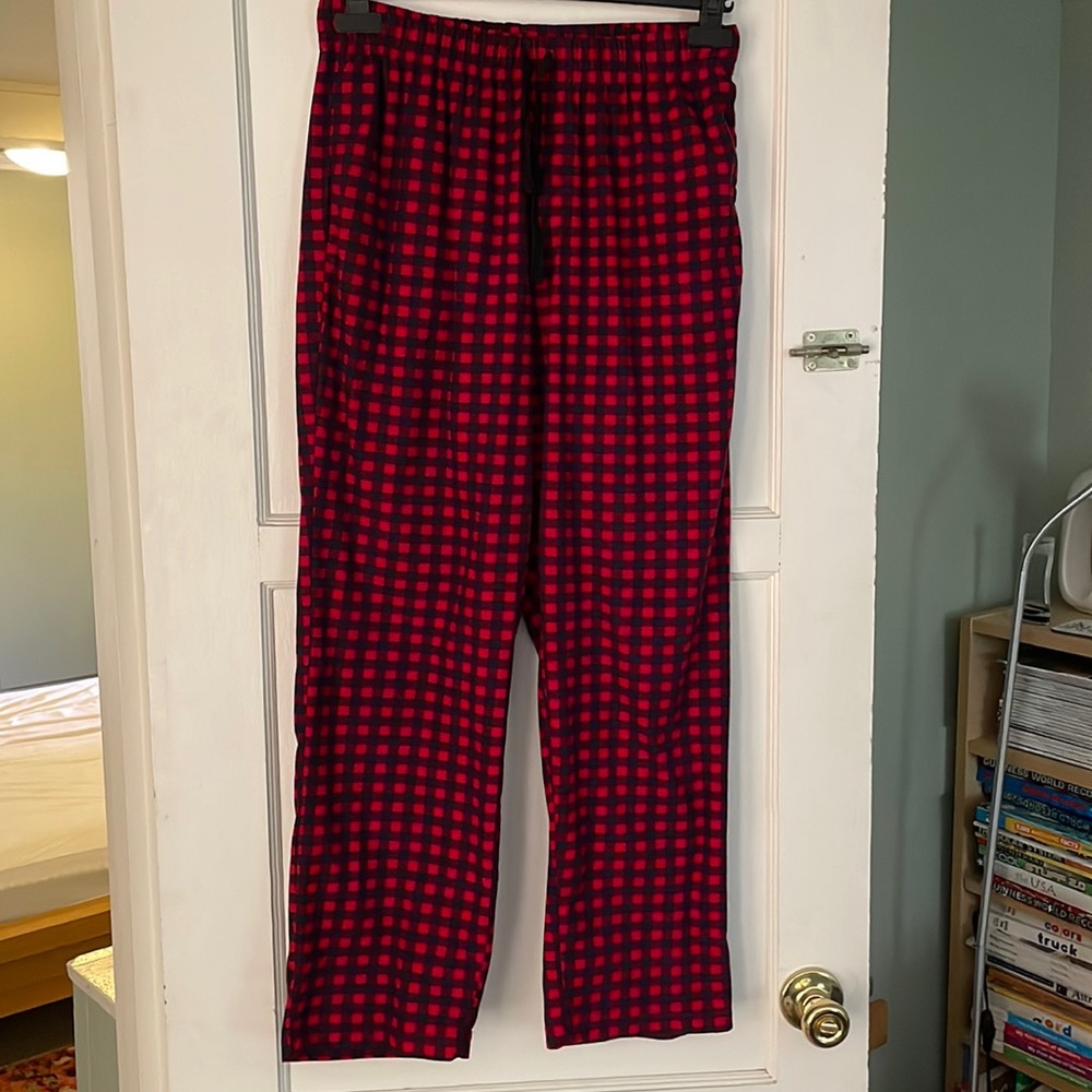 Ben Sherman Plaid Pajama Bottoms Lounge Pants, Size Medium